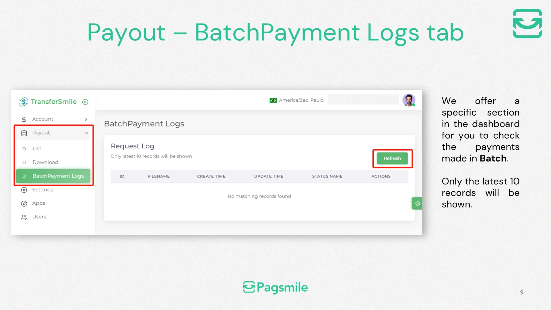 Where can I check batch payout upload results? — image 1 of 2